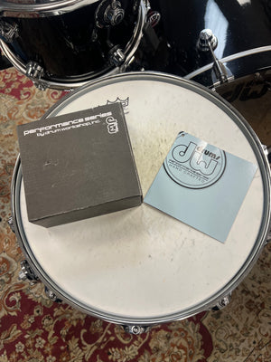 DW Performance 3pc Black Mirra Drum Set