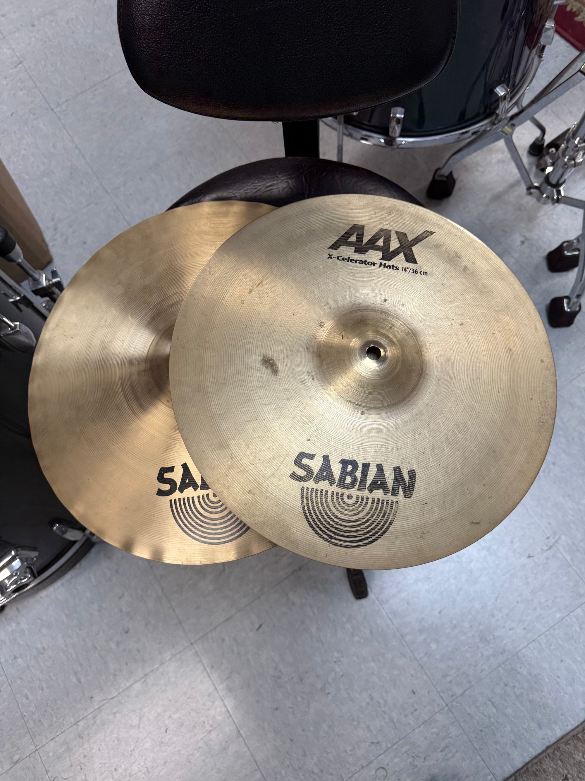 Sabian 14” AAX X-Celerator hi hats