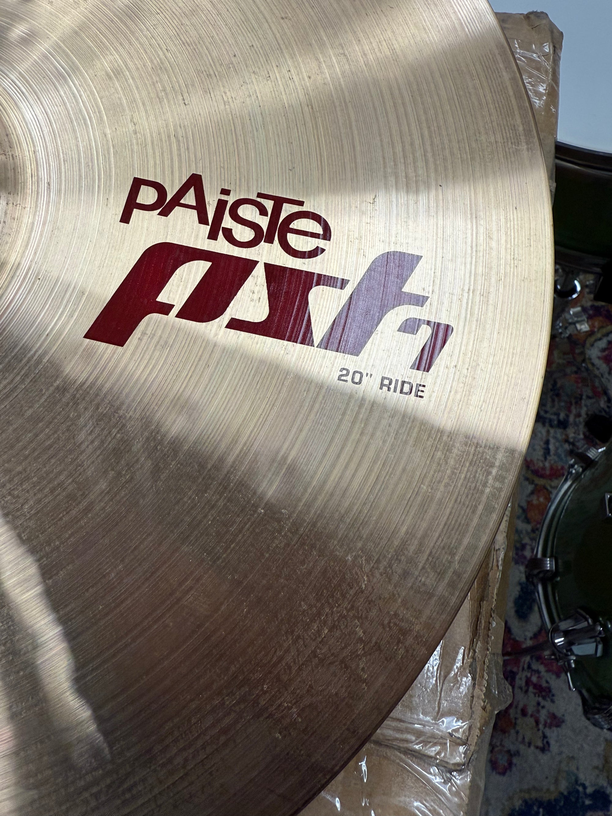 Paiste 20” PST7 Ride cymbal