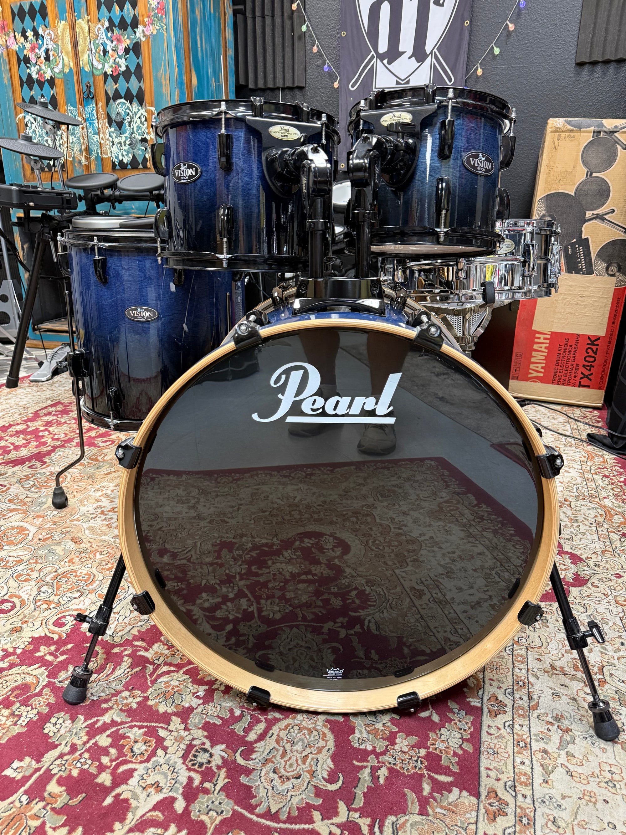 Pearl Vision Birch 5pc Drum Set