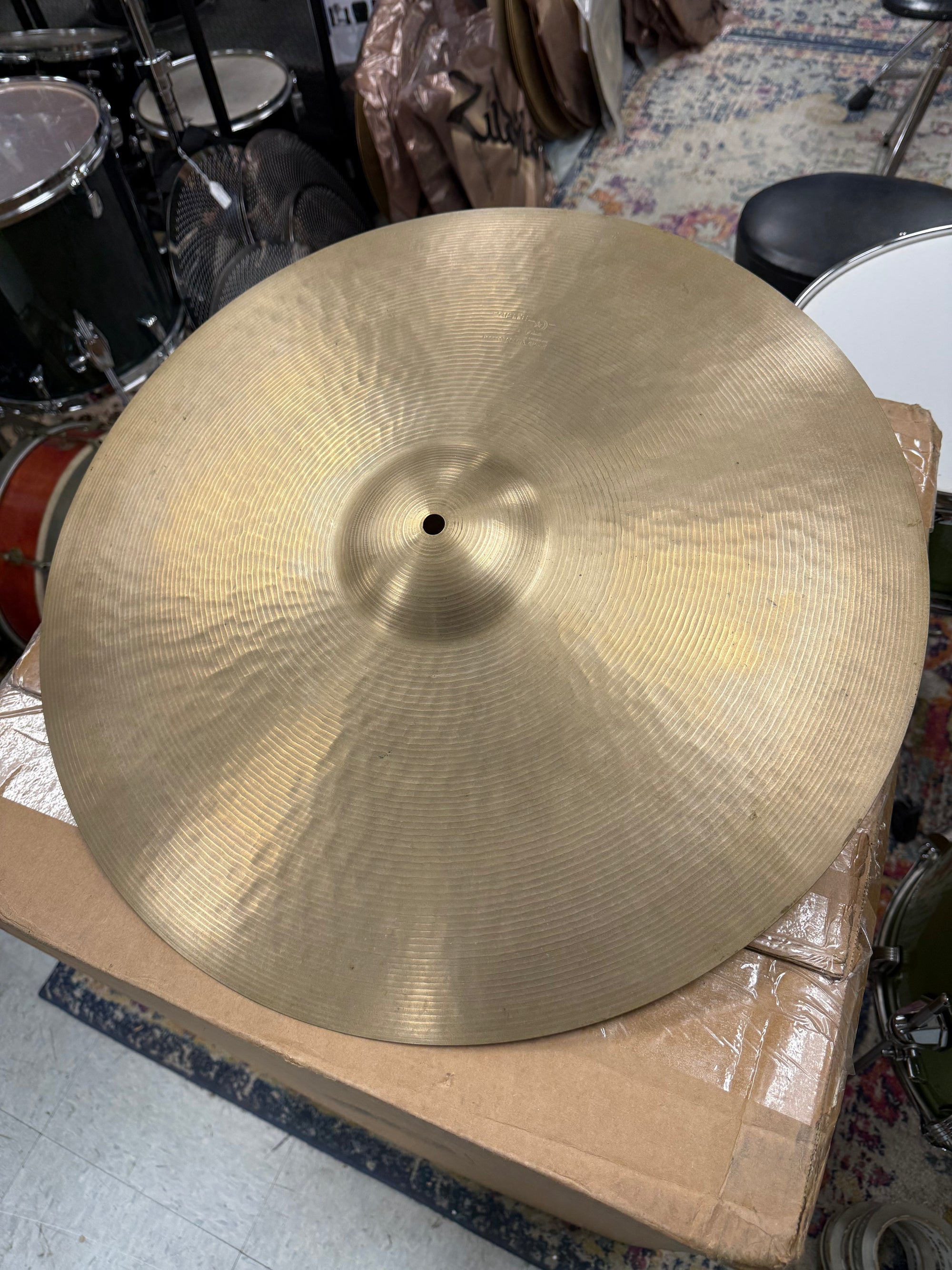 Paiste Formula 602 20” Ride Cymbal Cracked