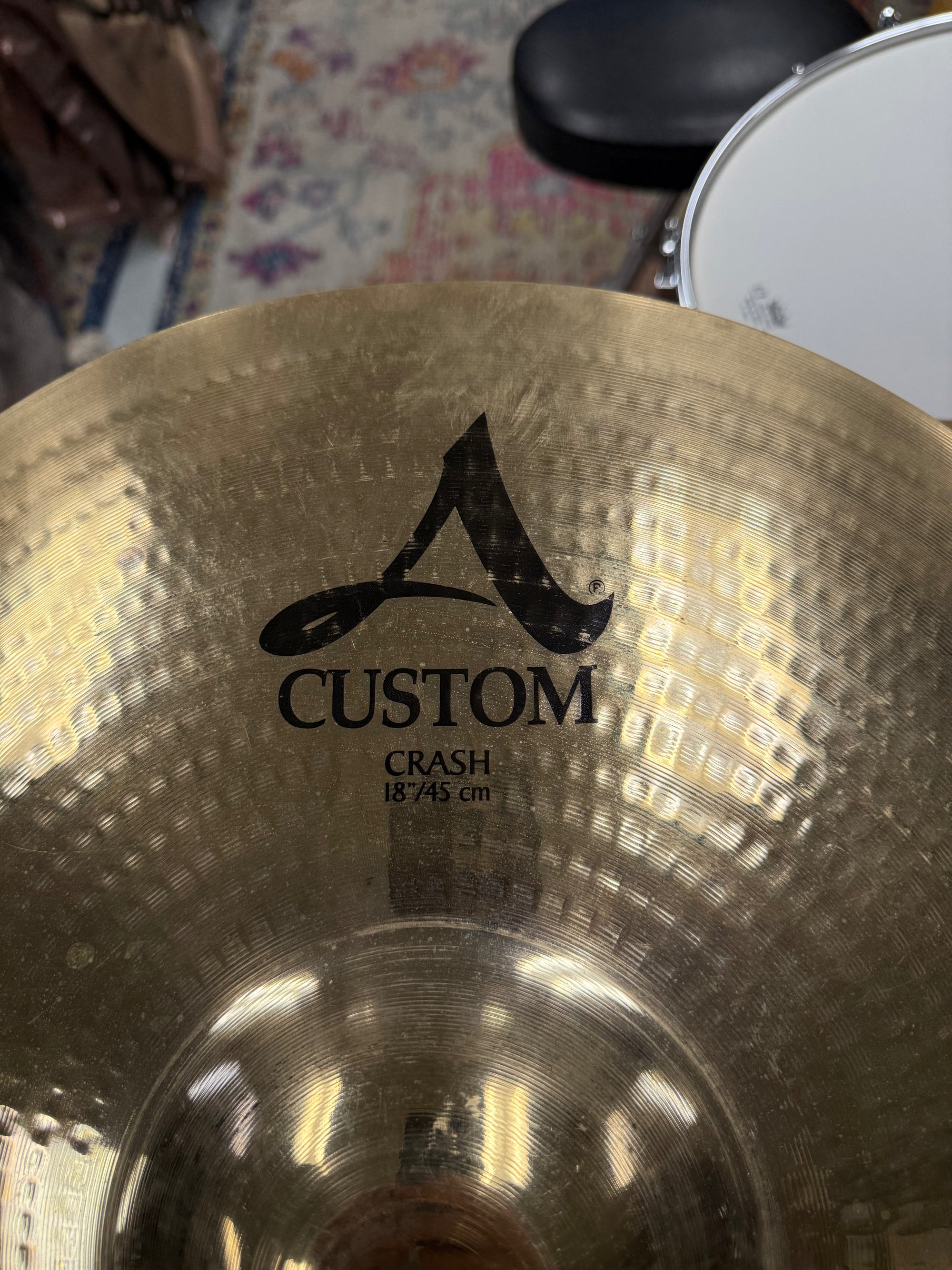 Zildjian 18” A Custom Crash Cymbal