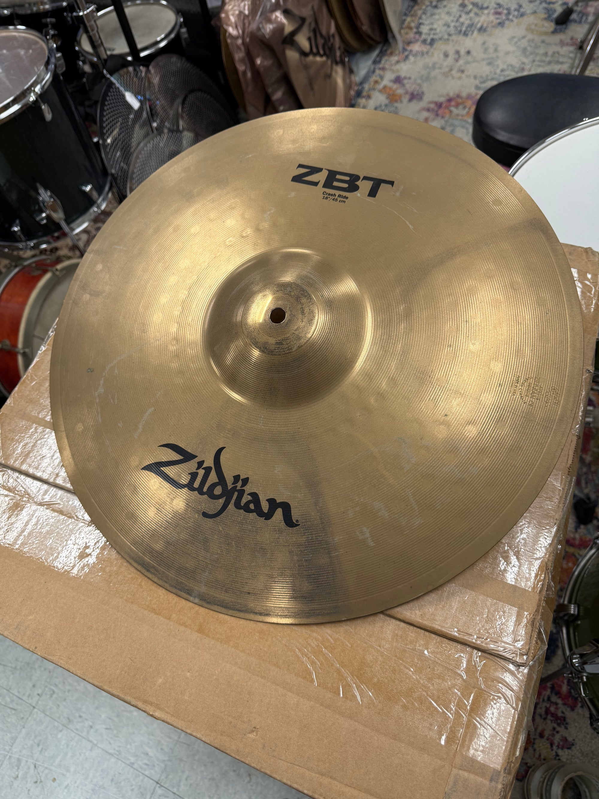 Zildjian 18” ZBT Crash/Ride Cymbal