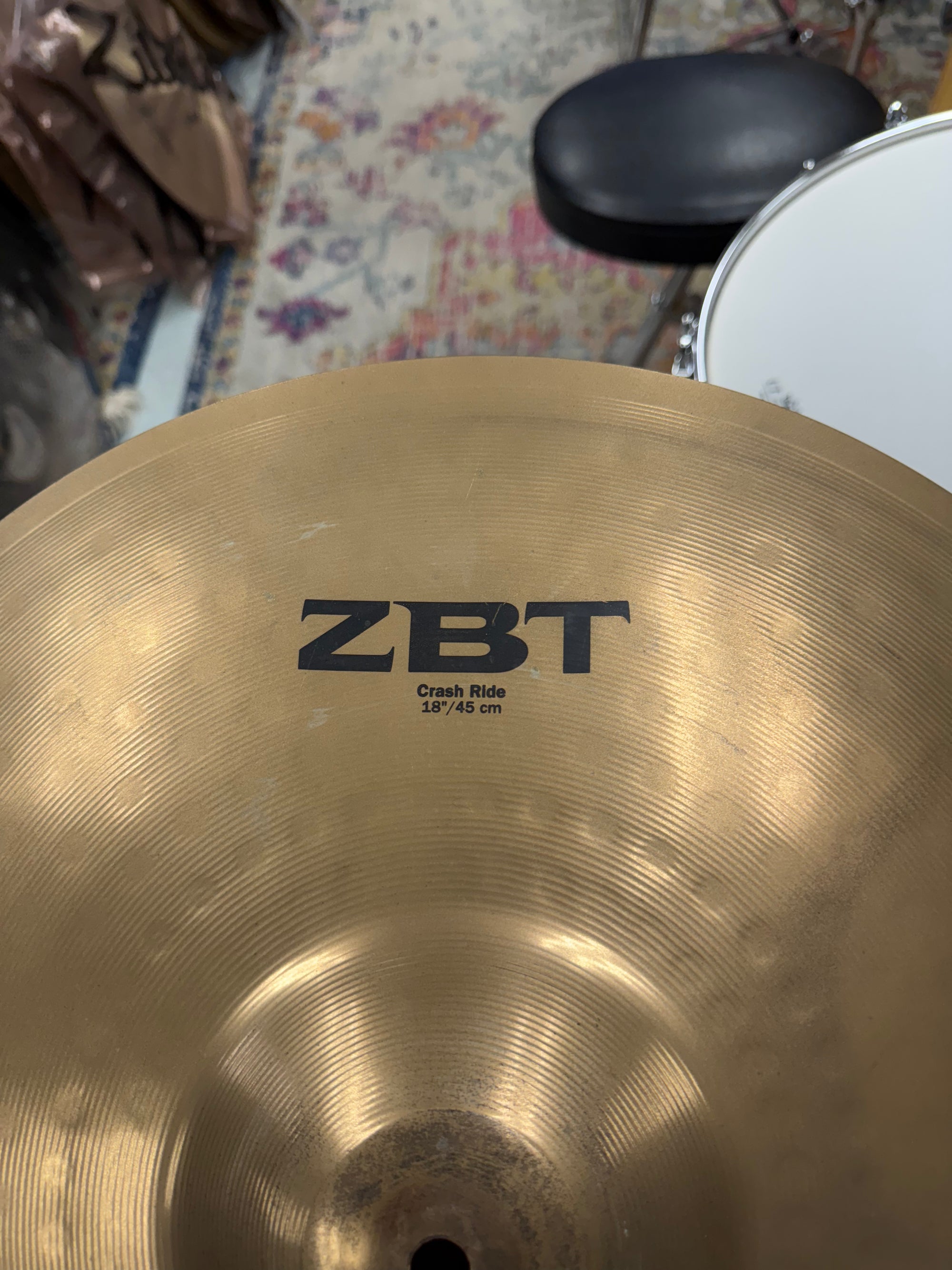 Zildjian 18” ZBT Crash/Ride Cymbal