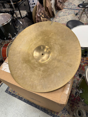 Paiste Formula 602 20” Ride Cymbal cracked