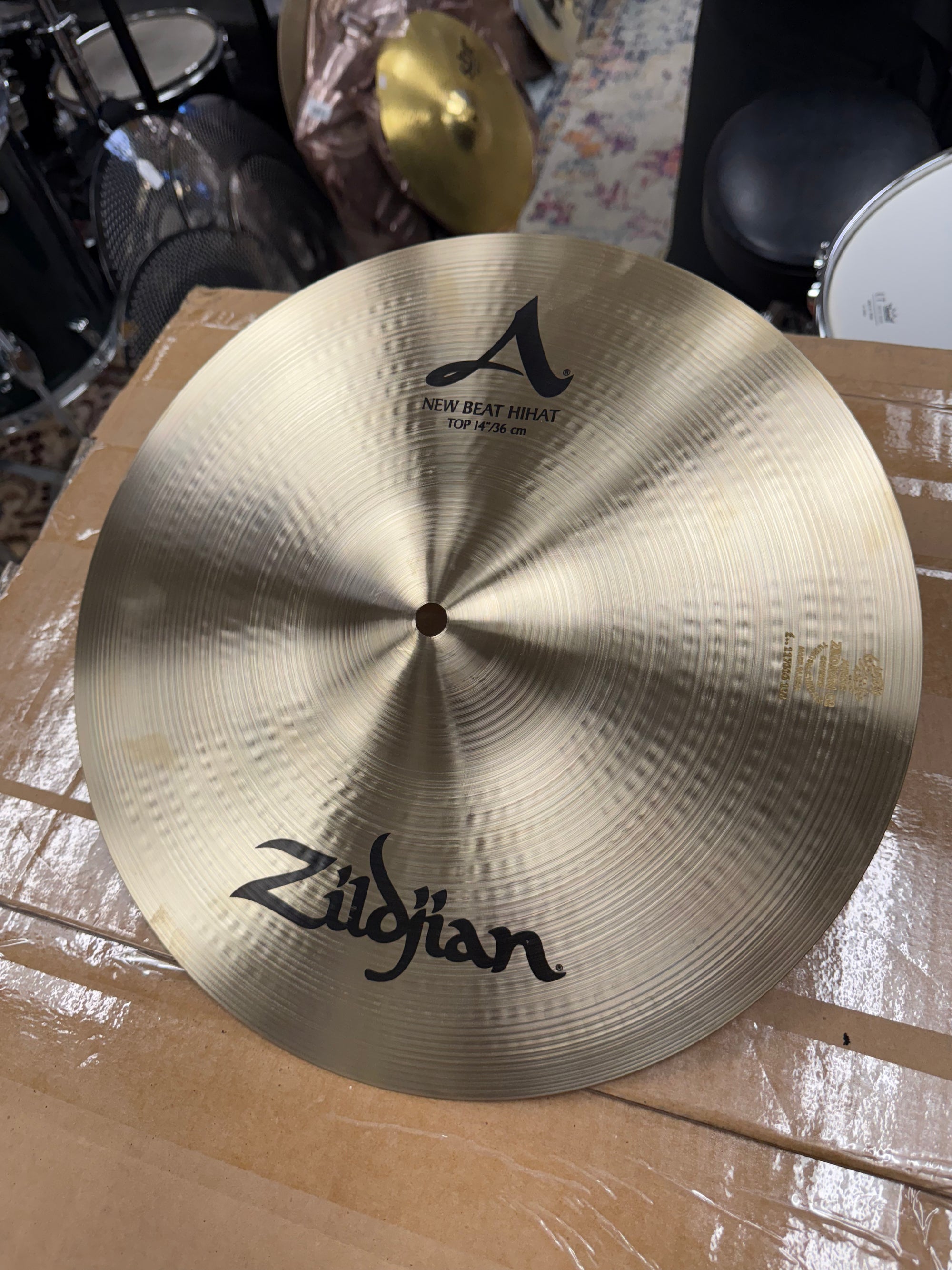 Zildjian 14” A New Beat Hi Hat Top cymbal