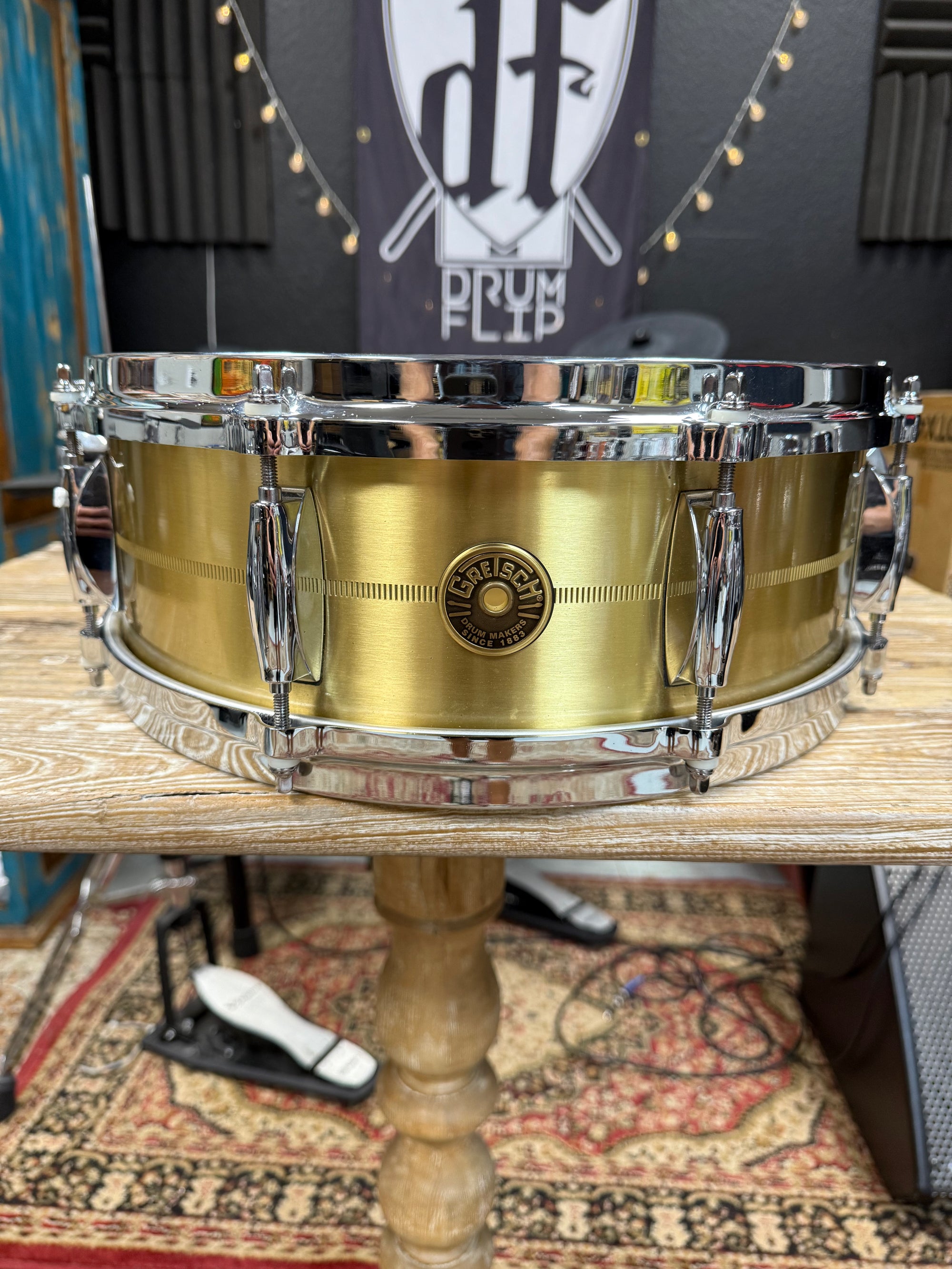 Gretsch USA 14x5” Bell Brass Snare Drum 14x5”