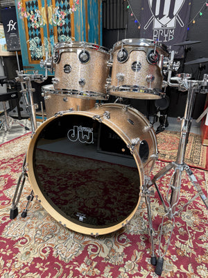DW Performance 4pc Bermuda Sparkle Drum Set