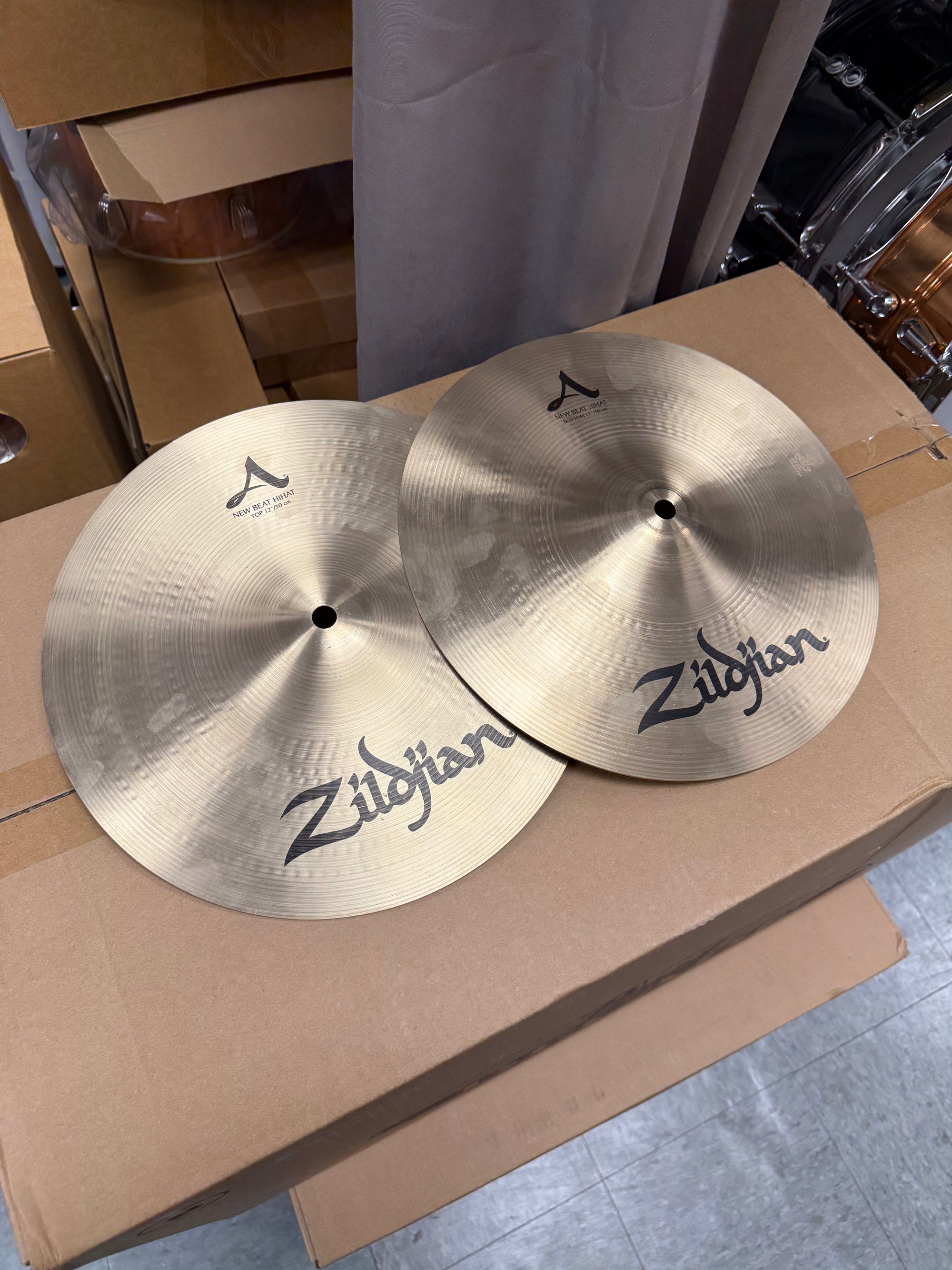 Zildjian 12” New Beat Hi hat Cymbals