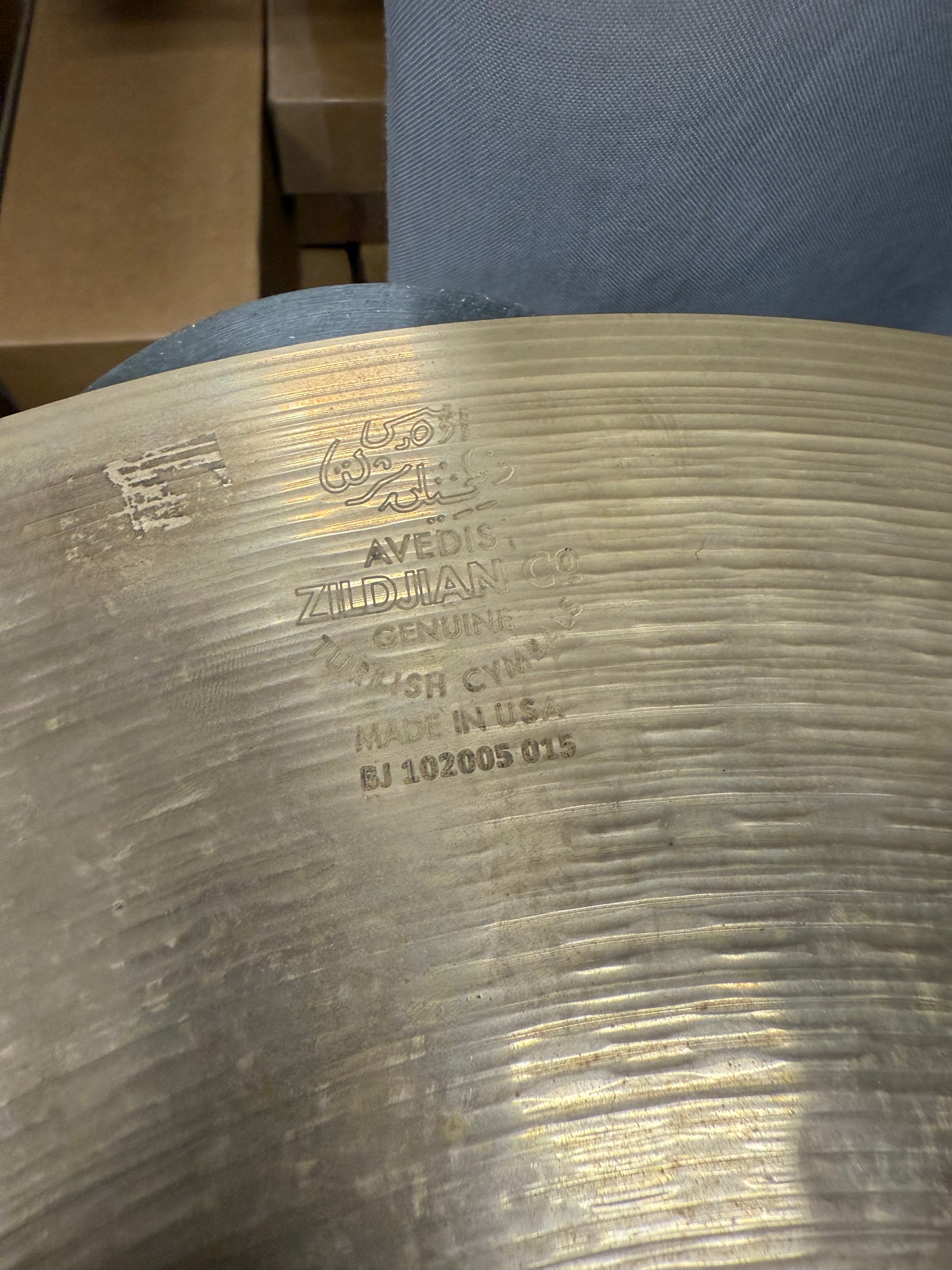 Zildjian 20” S Medium Ride Cymbal