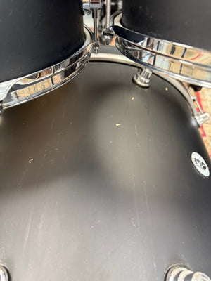 DW Design Series Satin Black 5pc Drum Set