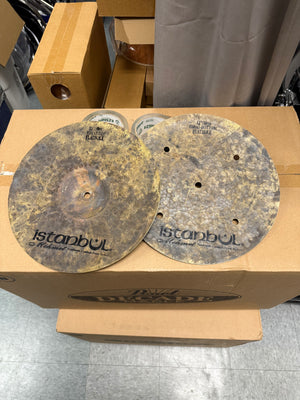Istanbul Turk 12” Flathole hi hats