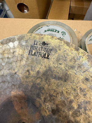 Istanbul Turk 12” Flathole hi hats