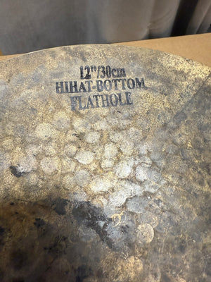Istanbul Turk 12” Flathole hi hats