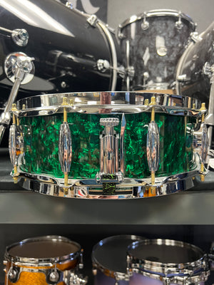 On The Edge 14x5” Green Pearl Snare Drum
