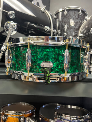 On The Edge 14x5” Green Pearl Snare Drum