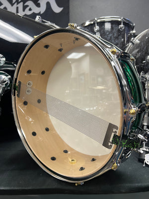 On The Edge 14x5” Green Pearl Snare Drum
