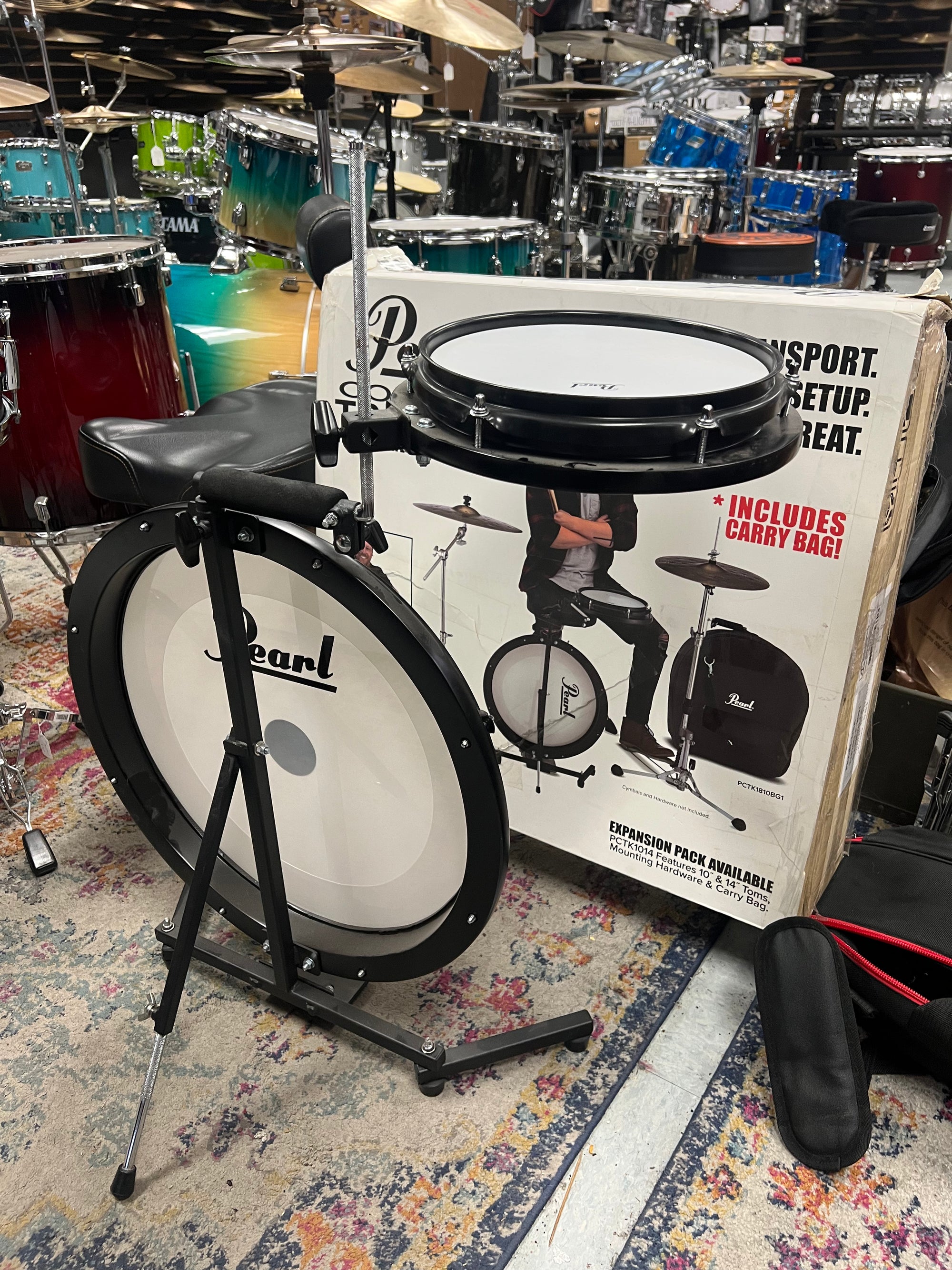 Pearl Compact Traveler Drum Set