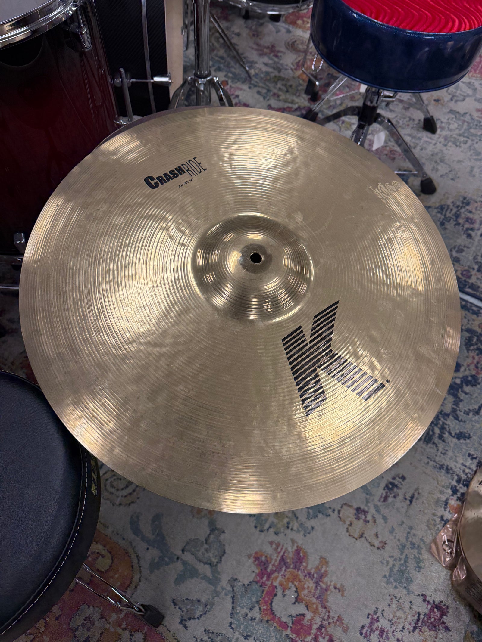 Zildjian 21” K Crash/Ride Cymbal