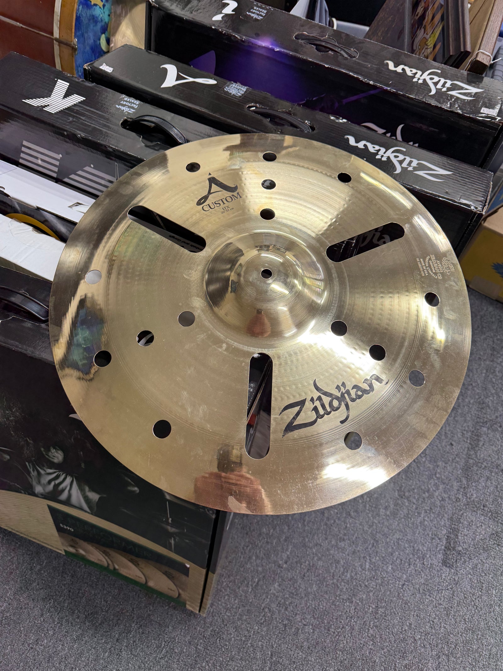 Zildjian 20” A a custom EFX Crash