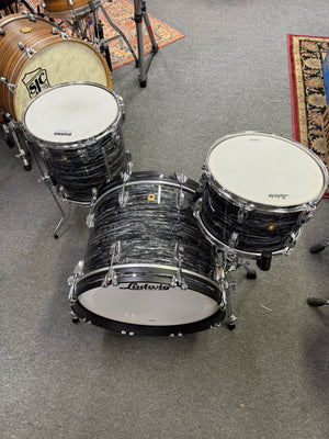 Ludwig Legacy Mahogany 3pc Vintage Black Oyster 3pc