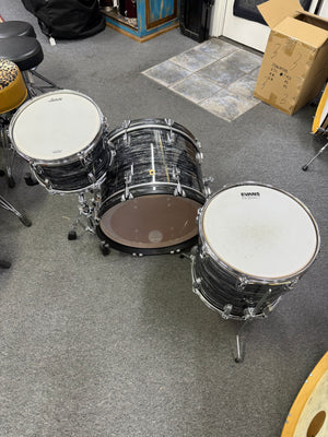 Ludwig Legacy Mahogany 3pc Vintage Black Oyster 3pc