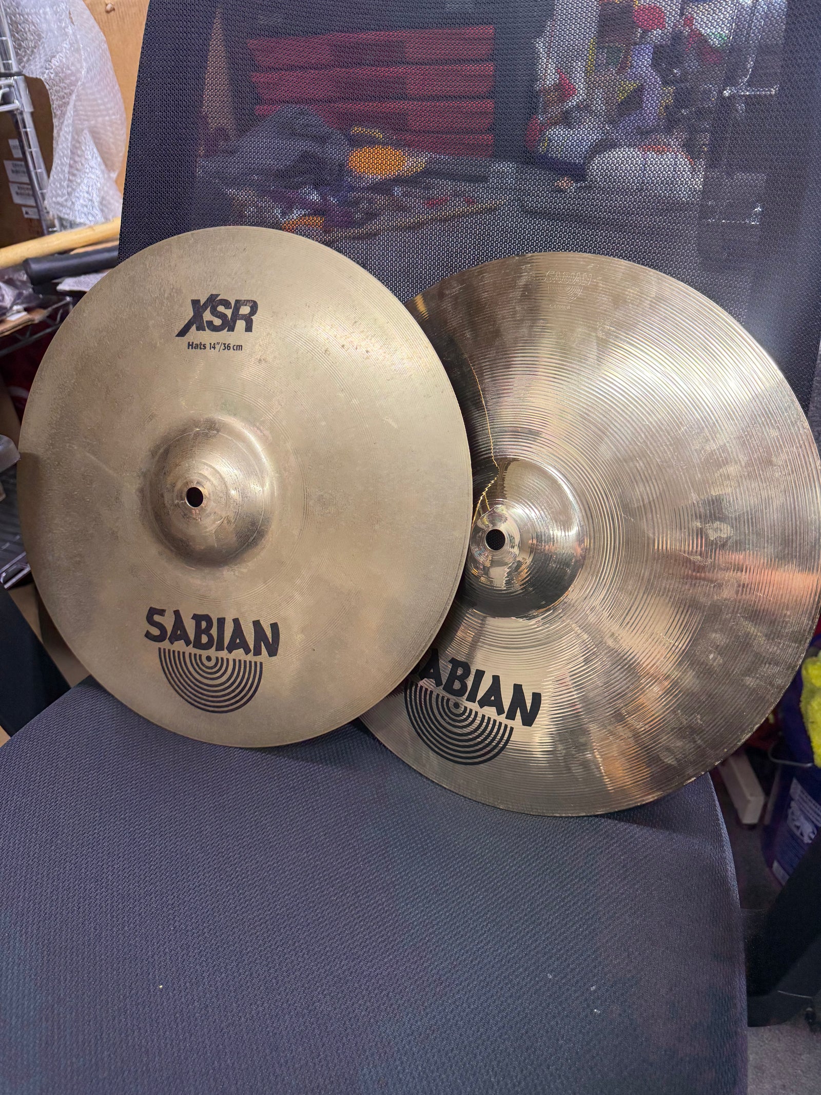 Sabian 14” XSR hi hats