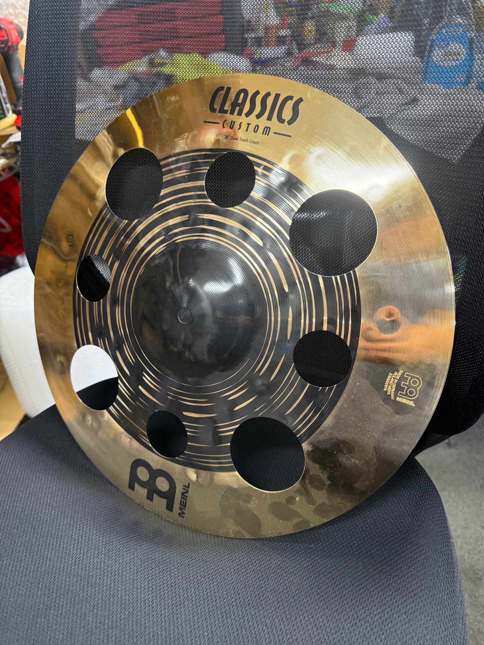 Meinl Classics Custom 16” Dual Trash Crash Cymbal