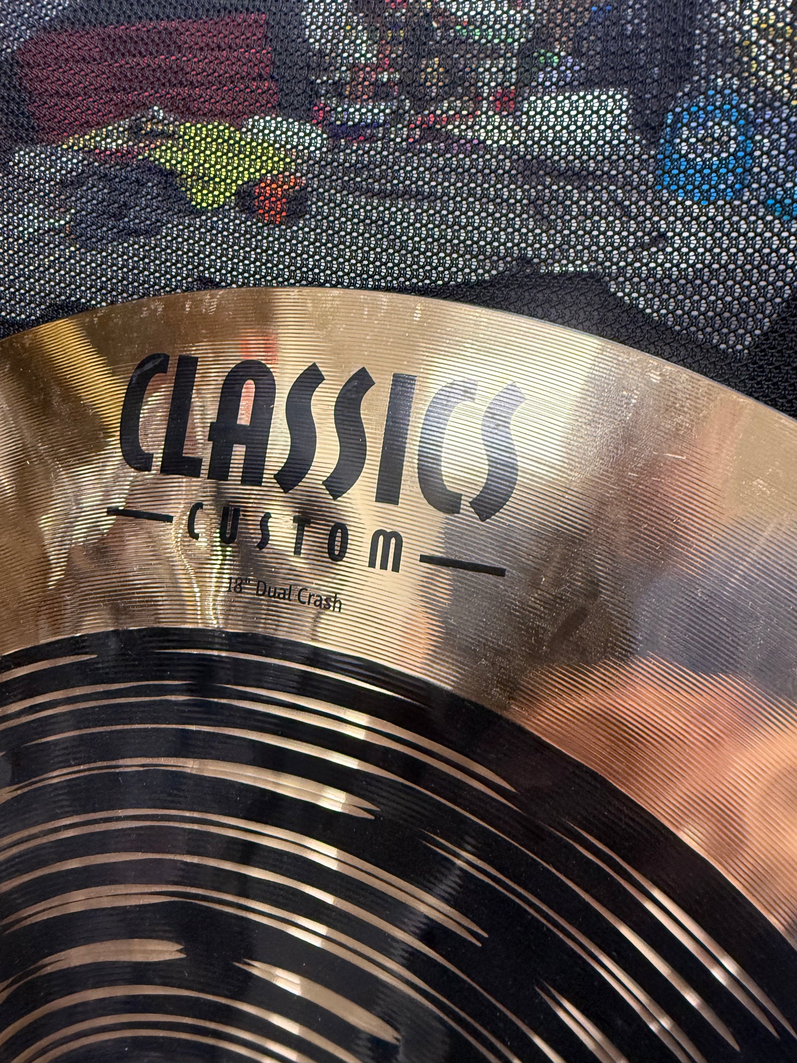 Meinl Classics Custom 18” Dual Crash Cymbal