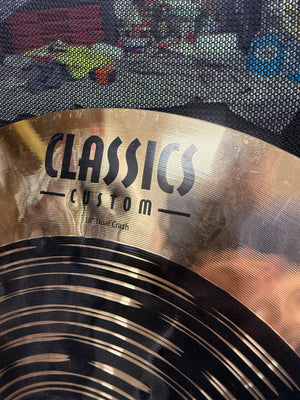 Meinl Classics Custom 18” Dual Crash Cymbal