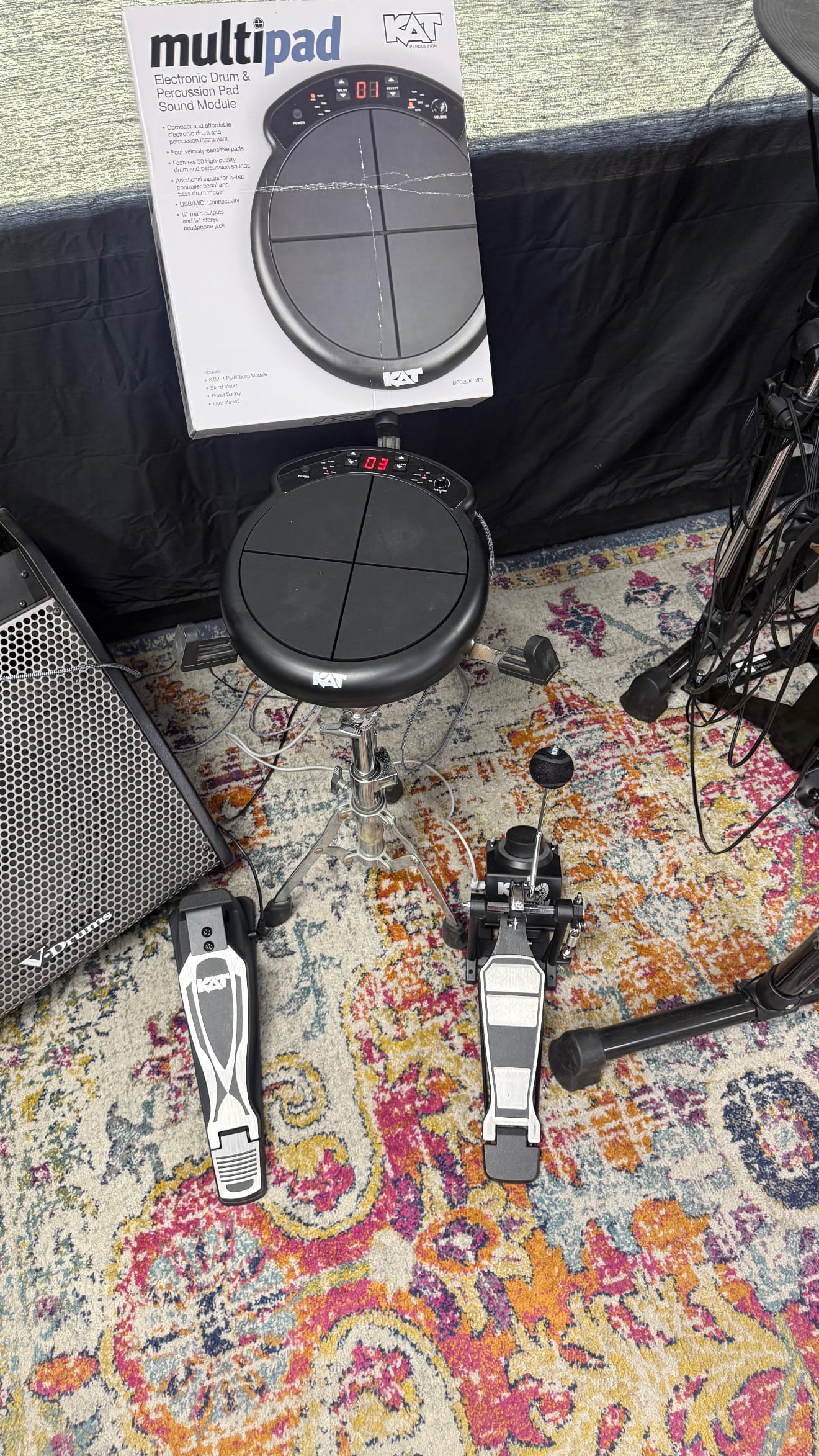 KAT ktmp1 Pad and pedals.