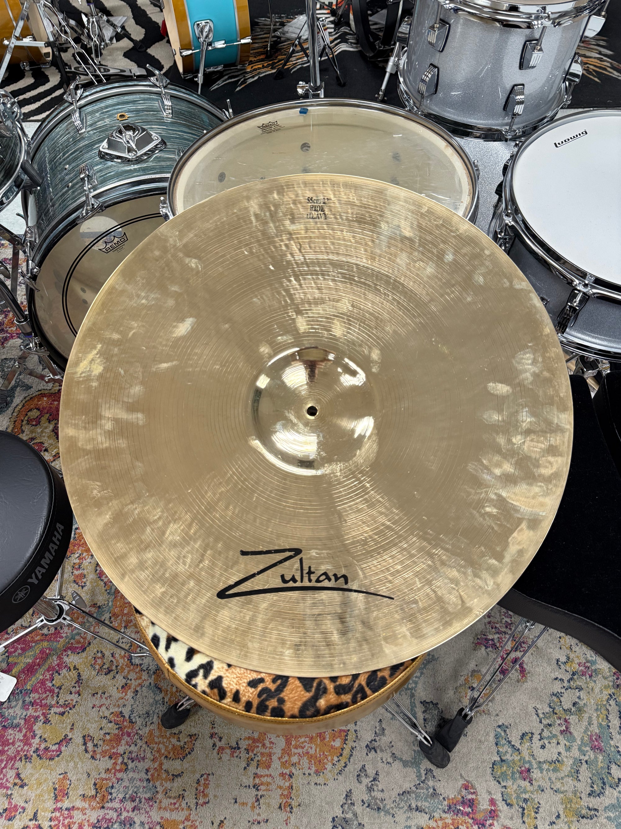 Zultan 22" Rock Beat Heavy Ride cymbal