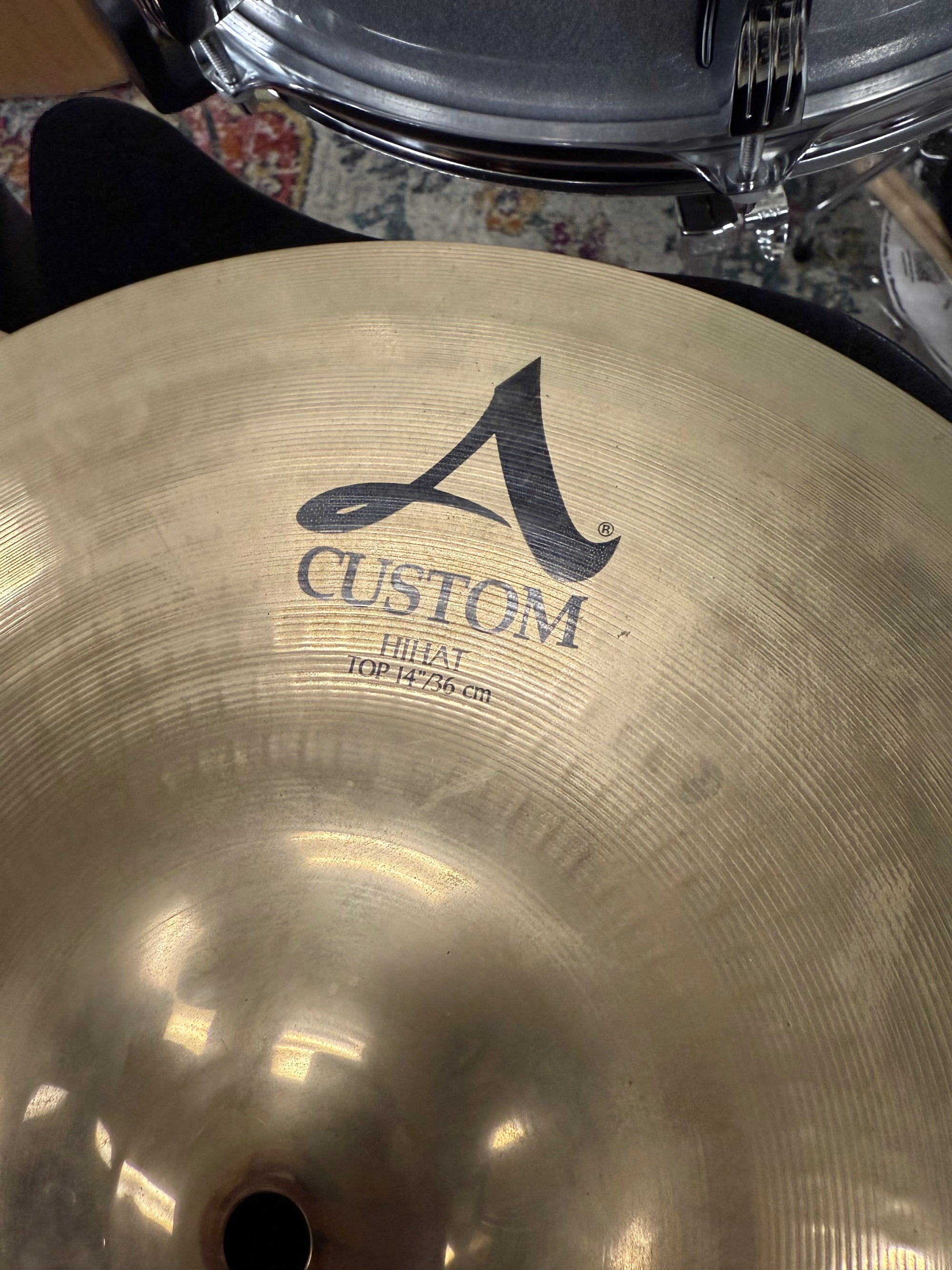 Zildjian 14” A Custom Hi Hats