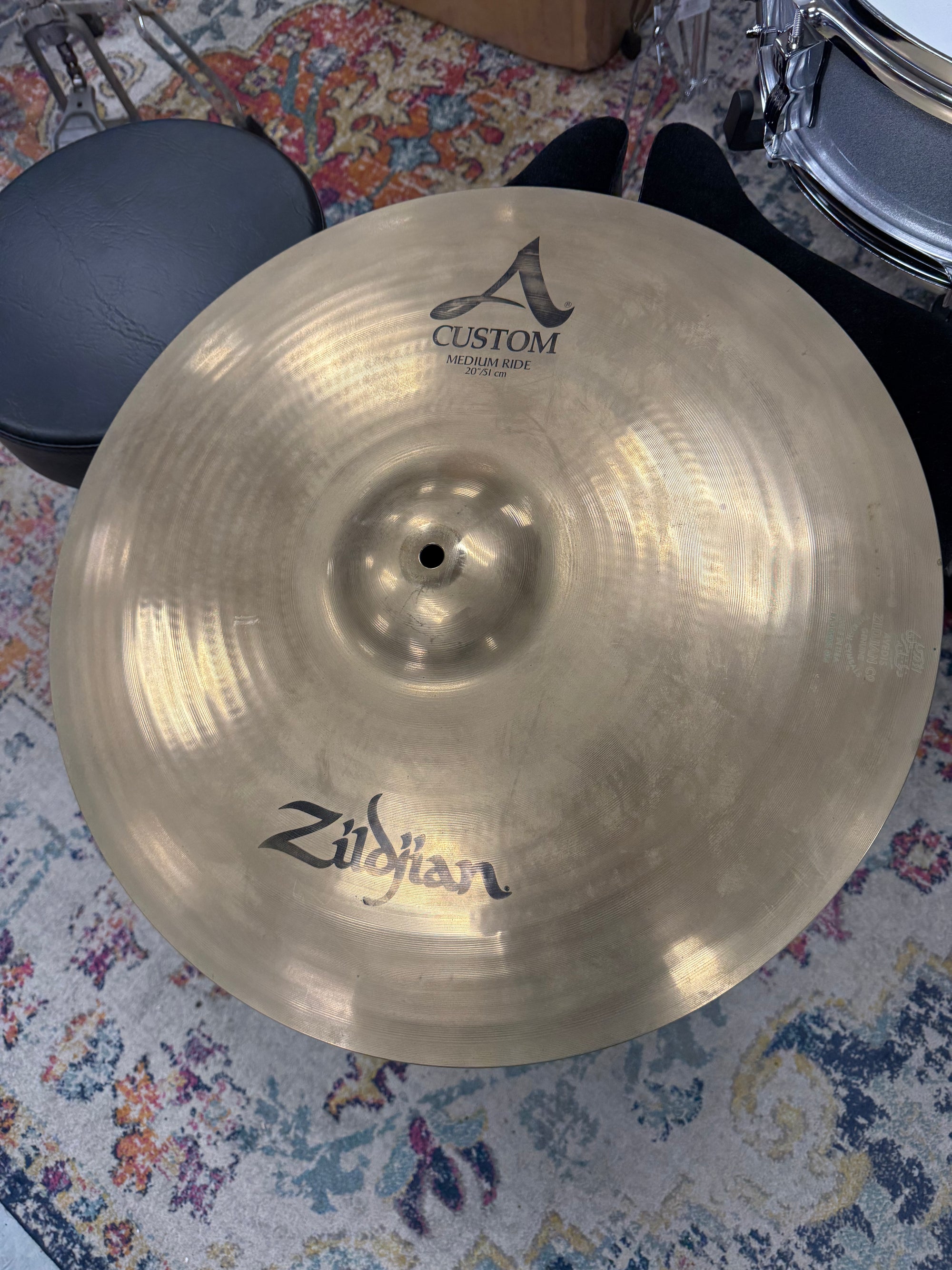 Zildjian 20” A Custom Medium Ride Cymbal