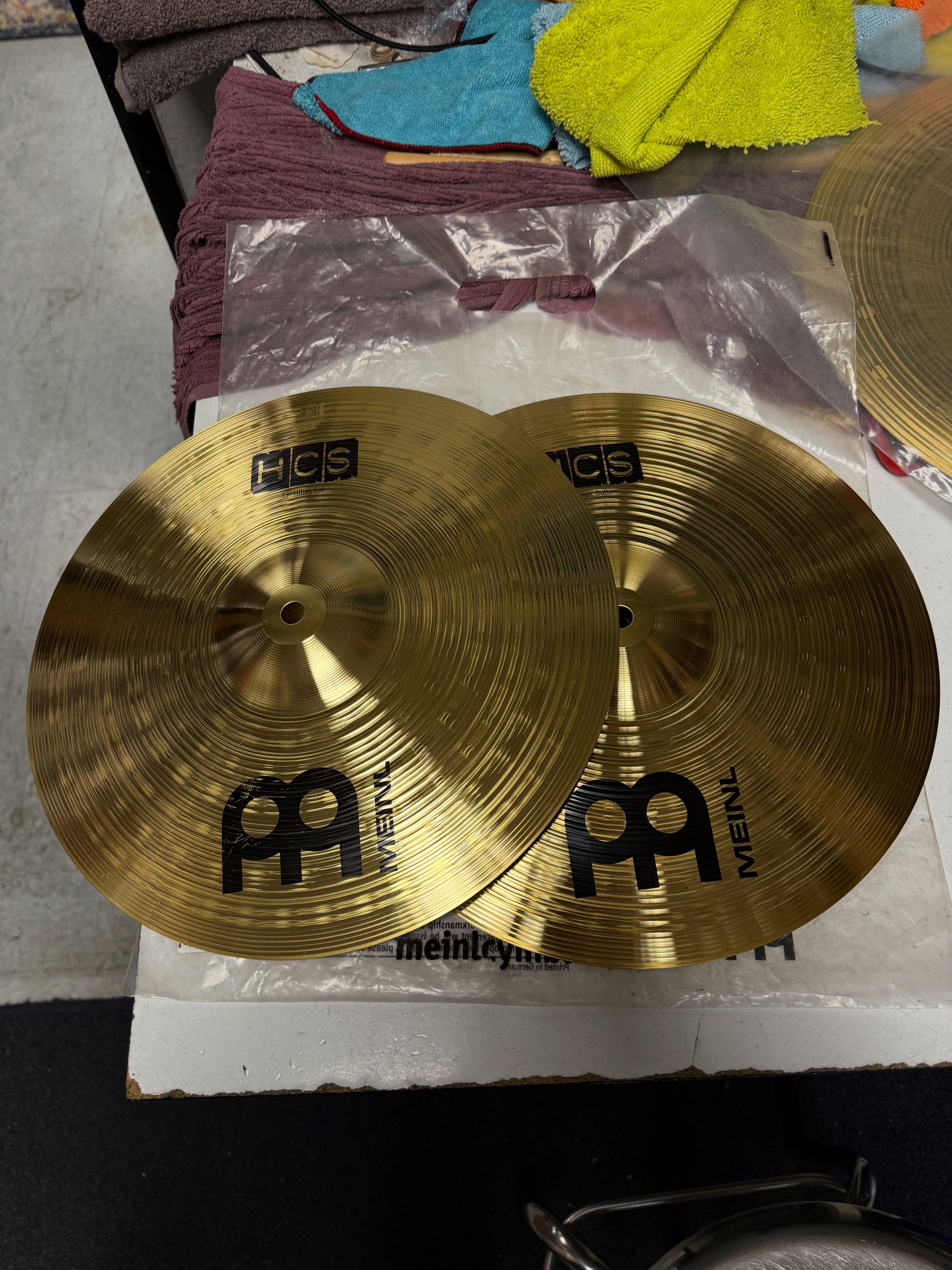 Meinl 13” HCS Hi hat Cymbals