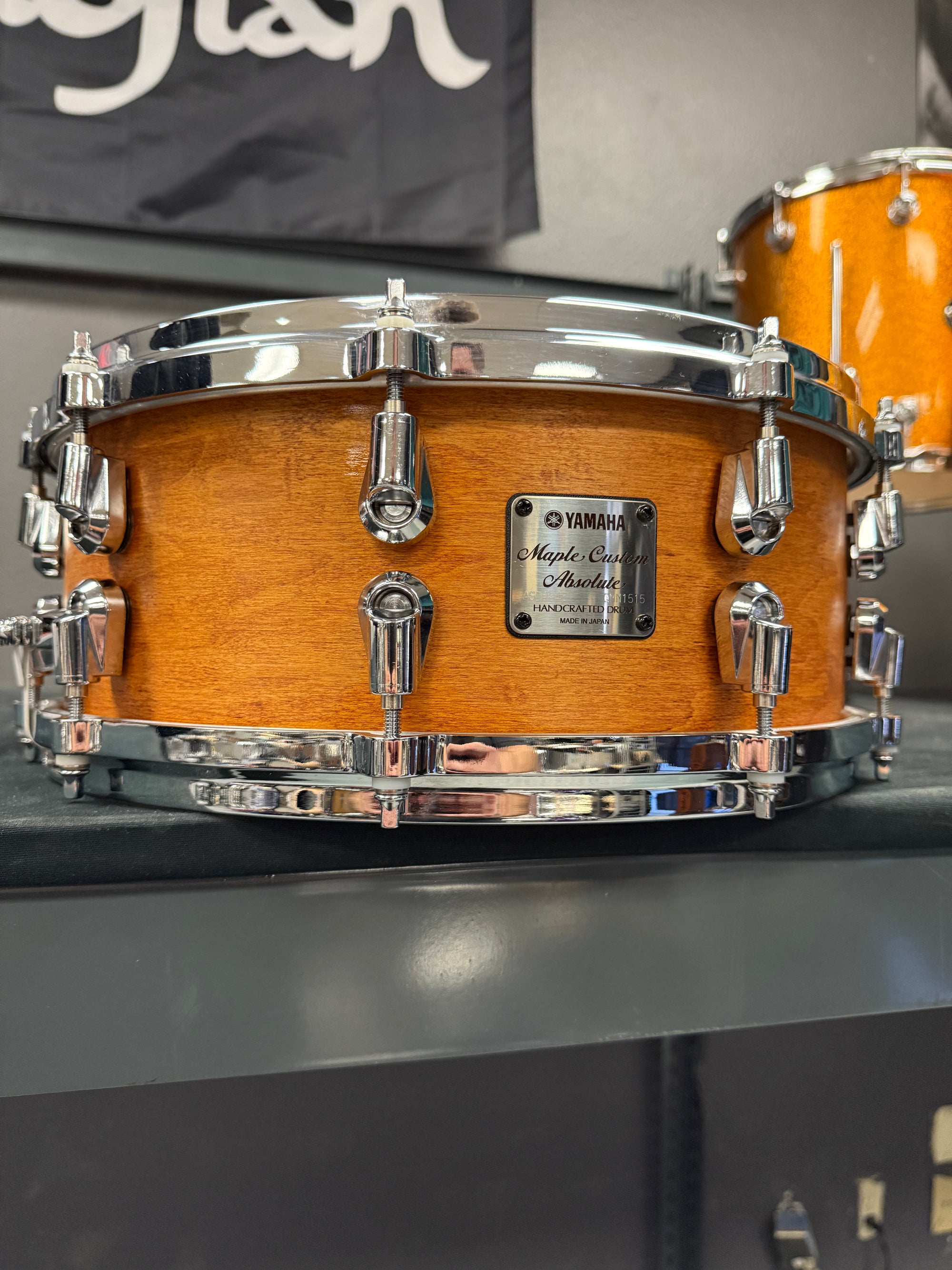 Yamaha 14x5.5” Maple Custom Absolute Snare Drum