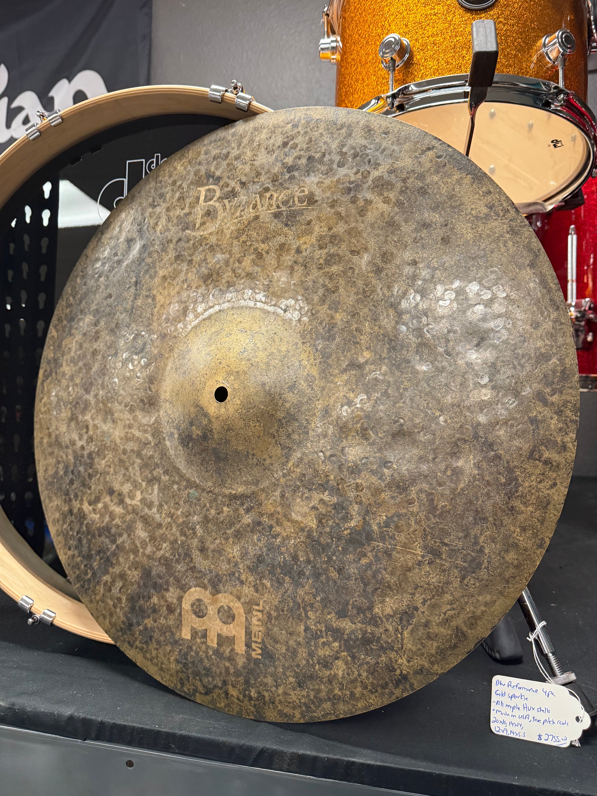 Meinl Byzance 20” Extra Dry Medium Ride Cymbal
