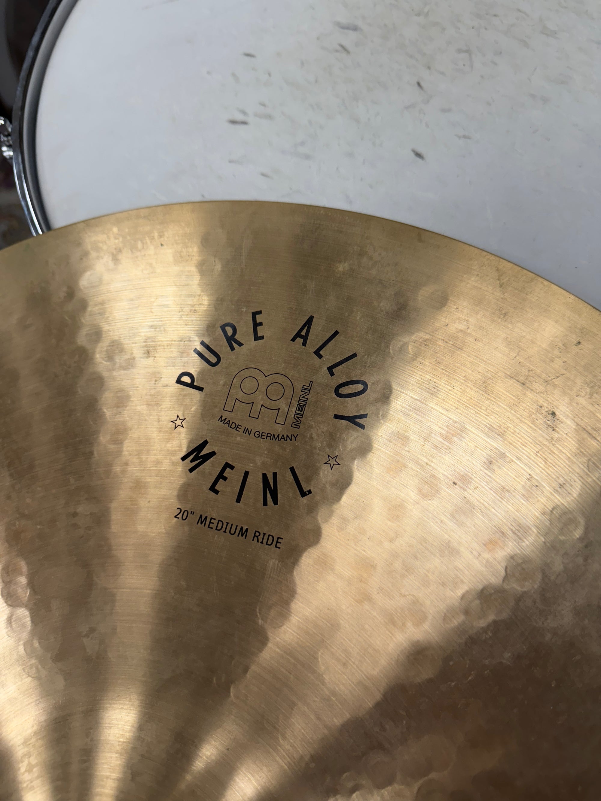 Meinl 20” Pure Alloy Medium Ride Cymbal