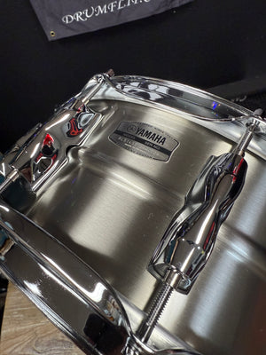 Yamaha Recording Custom Stainless Steel Snare Drum 14x5.5”