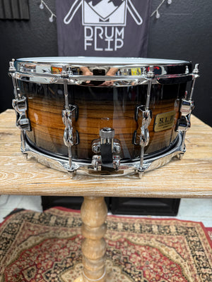 Tama SLP Midnight Zebrawood Burst 14x6.5” Snare drum