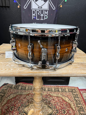 Tama SLP Midnight Zebrawood Burst 14x6.5” Snare drum