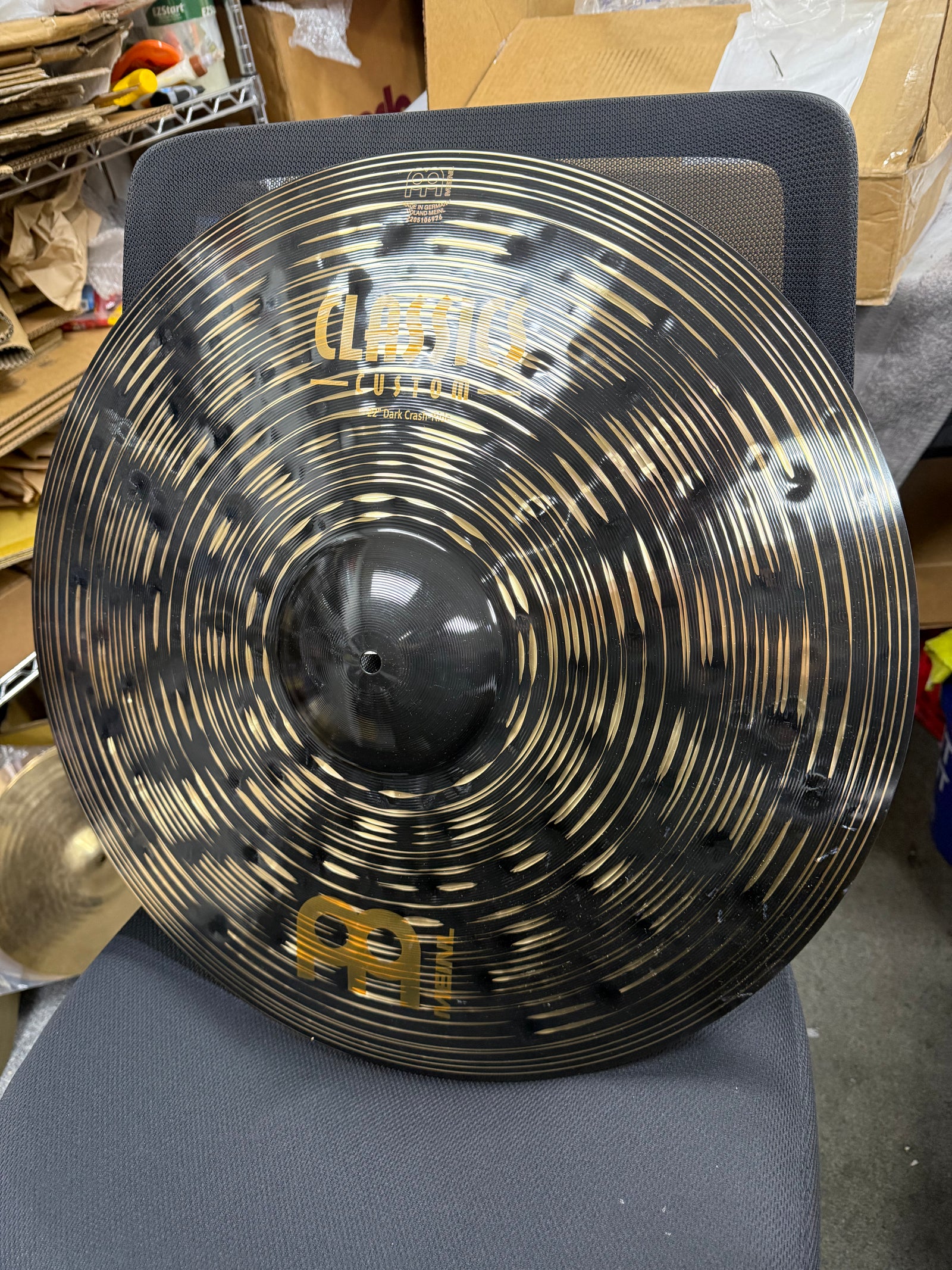 Meinl Classics Custom 22” Dark Crash/Ride Cymbal