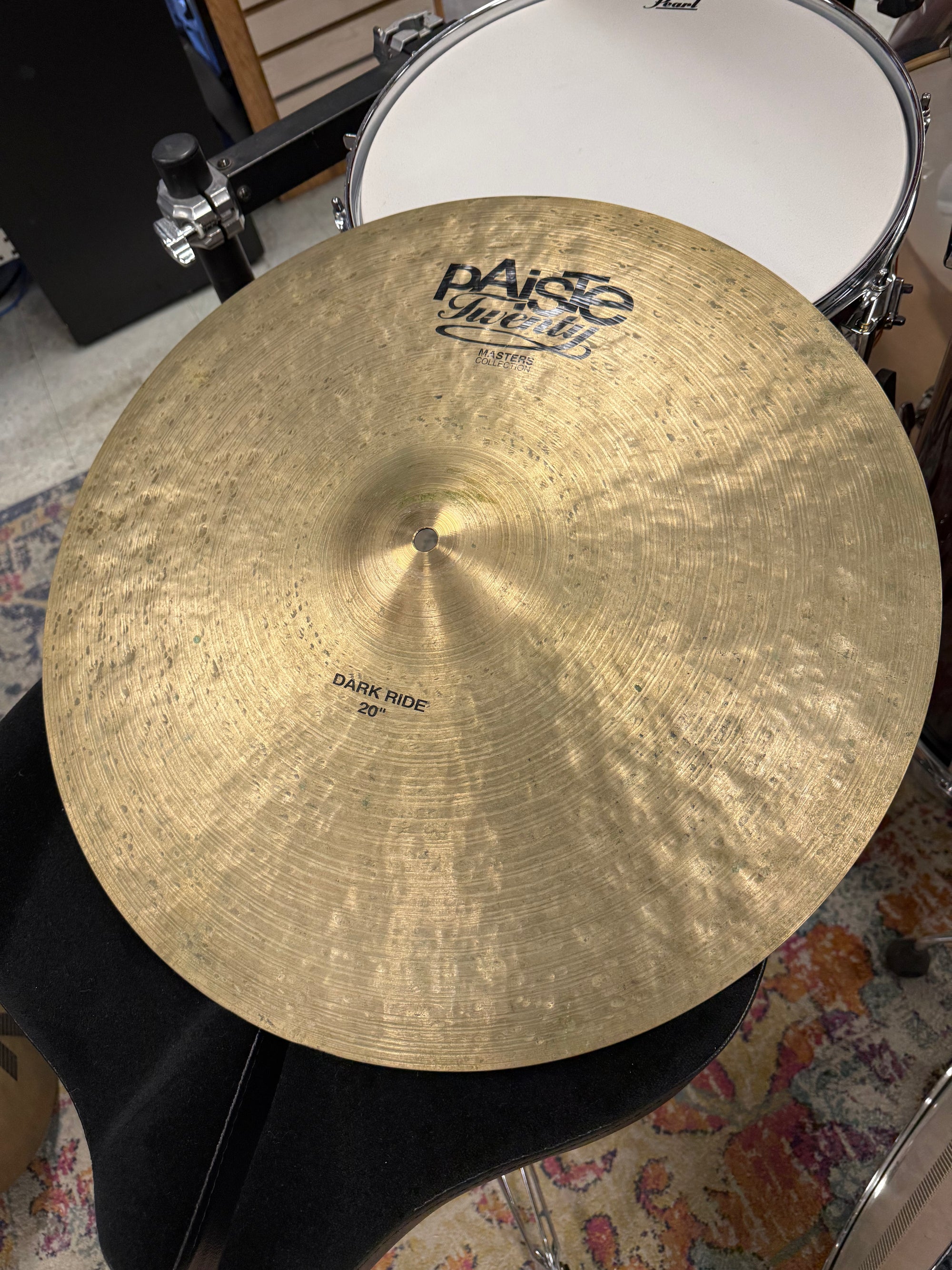 Paiste Twenty Masters Series Dark Ride Cymbal 20”