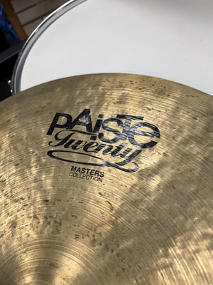 Paiste Twenty Masters Series Dark Ride Cymbal 20”