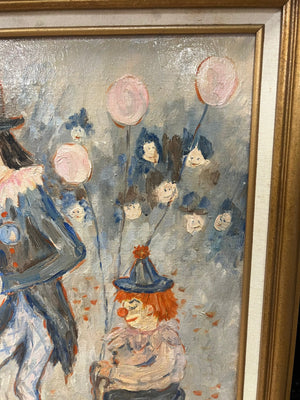 “Send in the clowns” Nan Swann Original Art