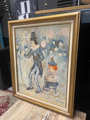 “Send in the clowns” Nan Swann Original Art
