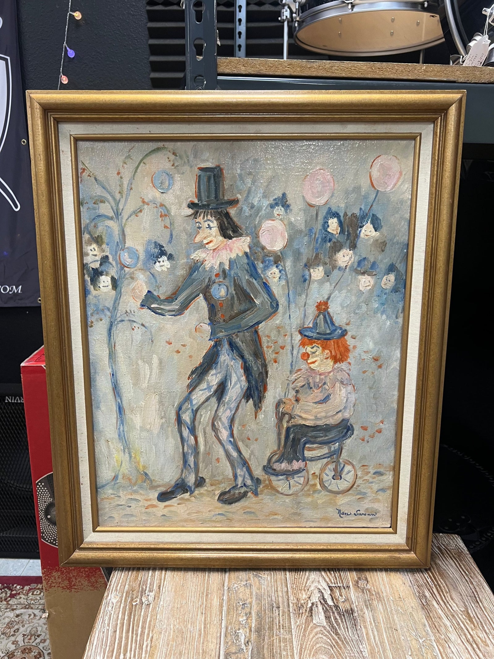 “Send in the clowns” Nan Swann Original Art