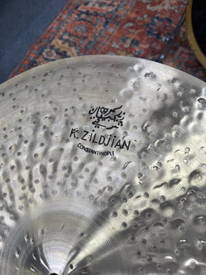 Zildjian 22” K Constantinople thin overhammered ride