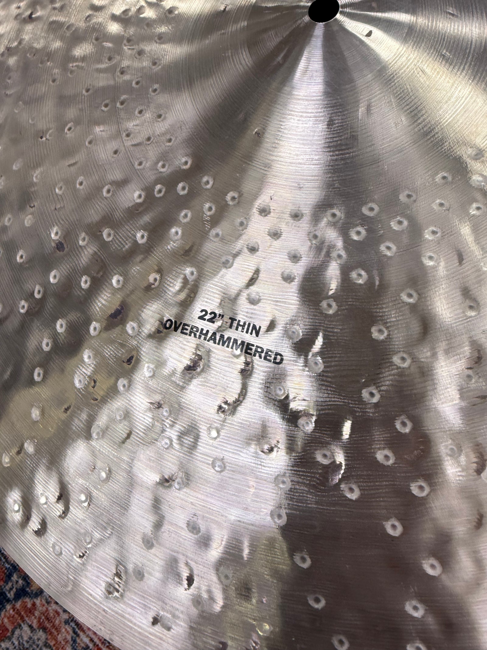 Zildjian 22” K Constantinople thin overhammered ride