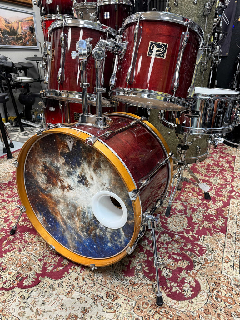 Pearl export select wine red - Drum Flip
